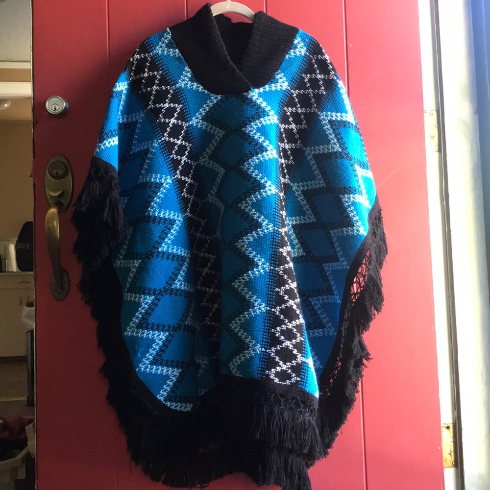 Vintage Mexican Poncho